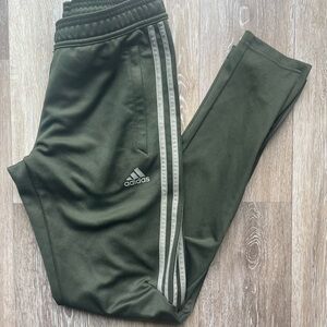 Adidas Climacool Kids Olive Green Joggers